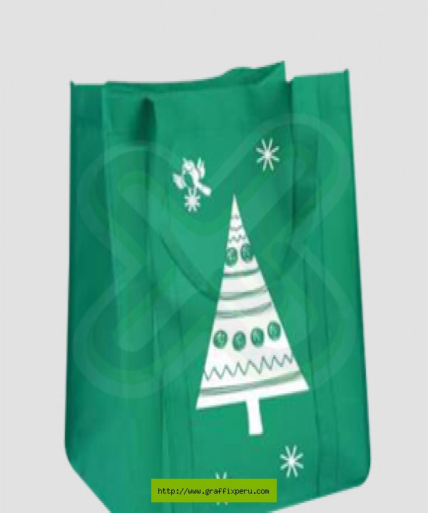 bolsas de tela diseño navidad
